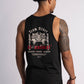 'El Animal' Premium Drop-Cut Tank Top in Black