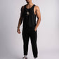 'El Animal' Premium Drop-Cut Tank Top in Black