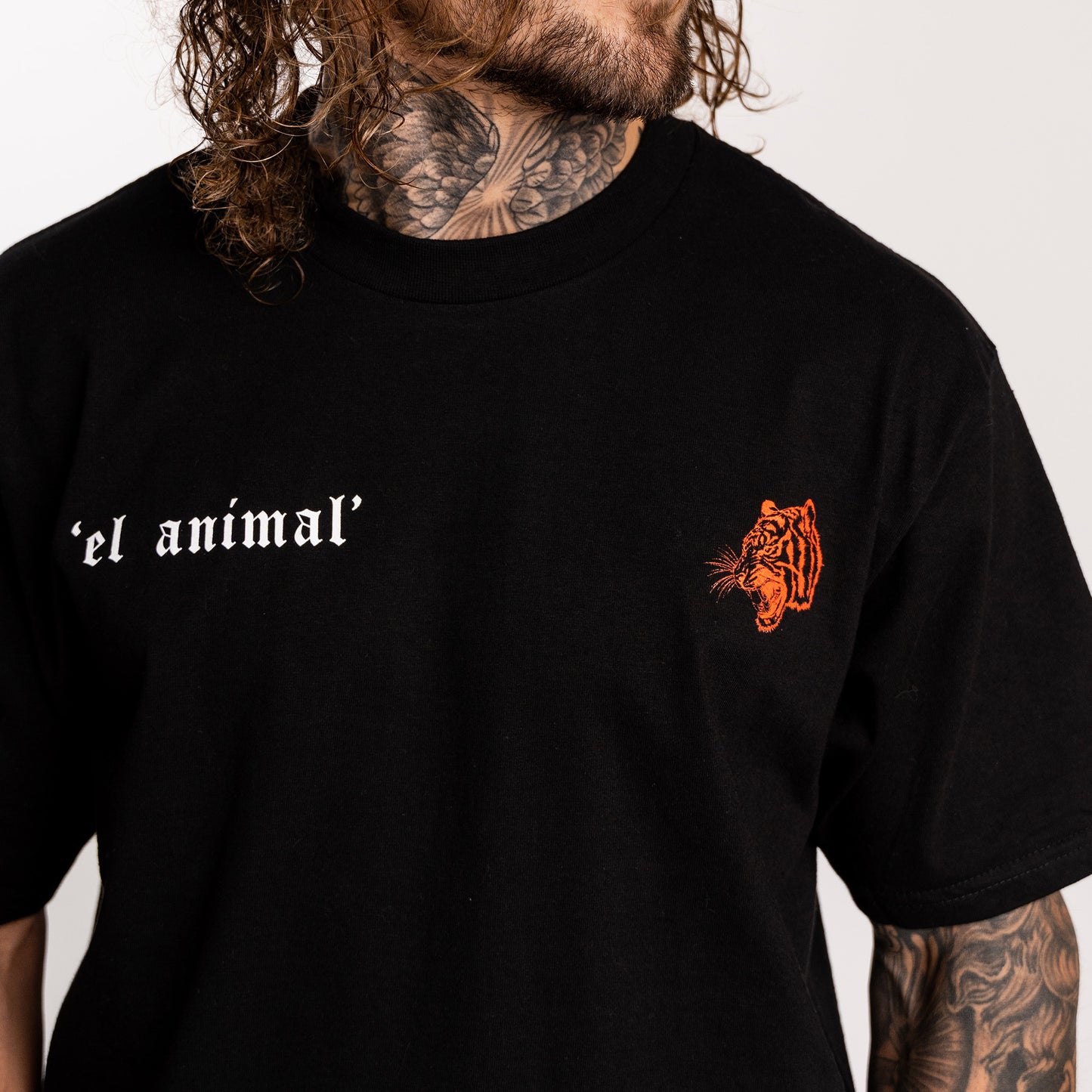 'El Animal' Tee in Black